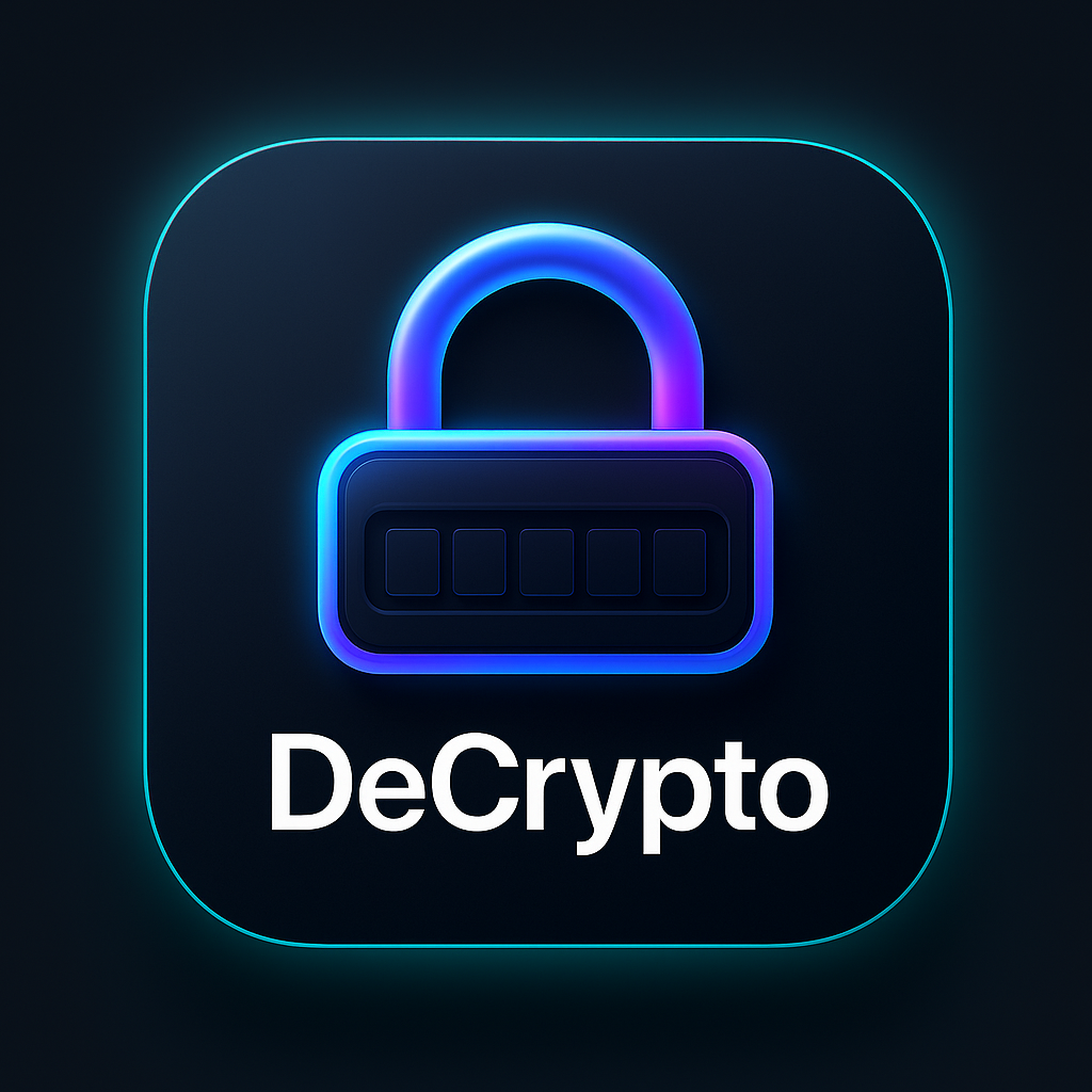 DeCrypto logo
